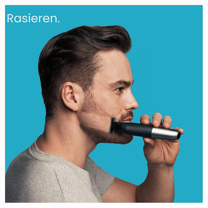 Elektrischer Kopfrasierer für Herren, 8D verbessertes 6-in-1 Glatzenrasierer, wasserdicht, Nass-/Tro
