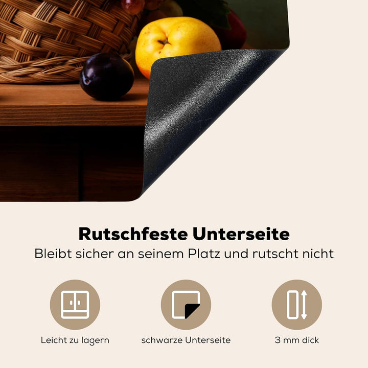 Herdabdeckplatte Einteilig Herdabdeckung Abdeckplatte für Ceranfeld Abdeckung Induktionskochfeld Auf