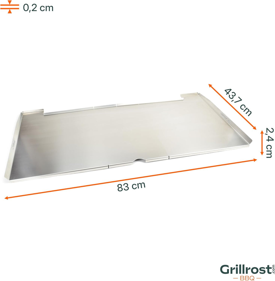 Fettablaufblech aus Edelstahl für Traeger Timberline 1300, Timberline 1300