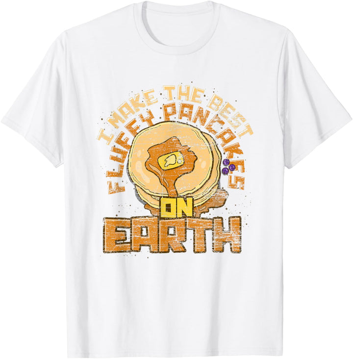 Funny Foodie Pancake Lover Pancake Maker Fluffy Pancake Maker T-Shirt
