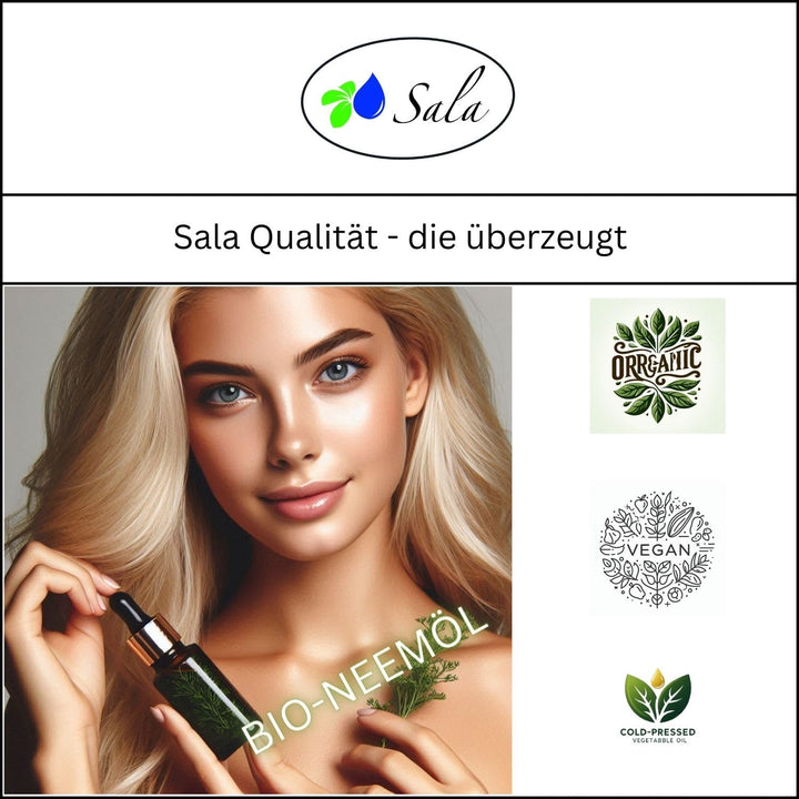 Sala BIO-Neemöl kaltgepresst mit Salamul (ersetzt Rimulgan) Emulgator 5 L Kanister 5 l (1er Pack), 5
