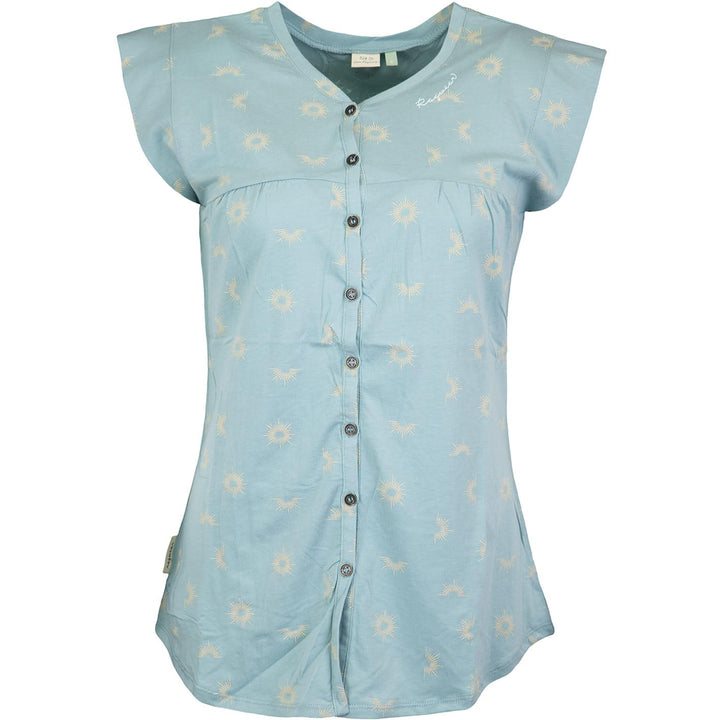 Ragwear Zofka Organic Bluse L Aqua, L Aqua