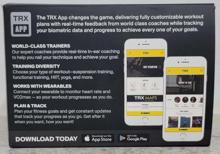 TRX Pro 4 Werkzeug Trainings in Suspension, schwarz/gelb