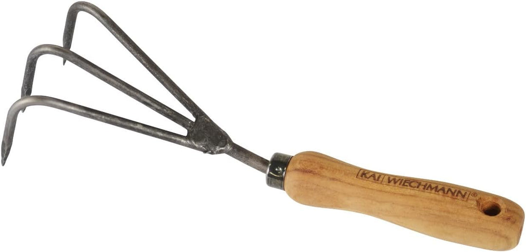 Teak Gartenwerkzeug Set Casoli 4-TLG. geschmiedet Teak Griff Premium