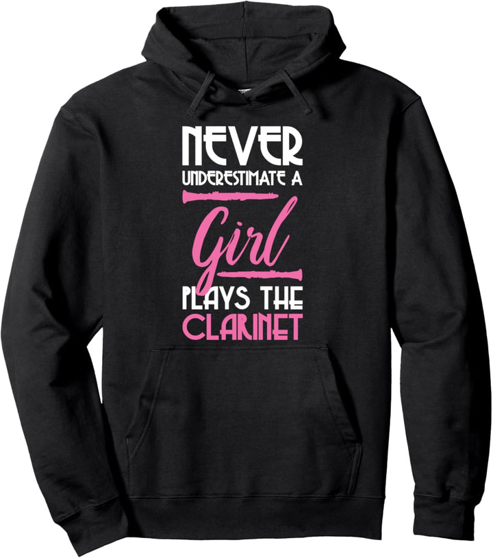 Klarinette Pullover Hoodie