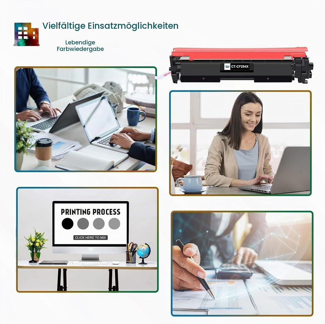 Cool Toner Kompatibel Tonerkartusche als Ersatz für HP 94X 94A CF294X CF294A Laserjet Pro MFP M148dw