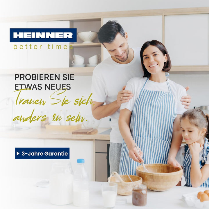 HMW-MDBI25GDBK 26L Einbau-Mikrowellenofen mit Digitalsteuerung und 1000W Grill Schwarz/Black Glass -