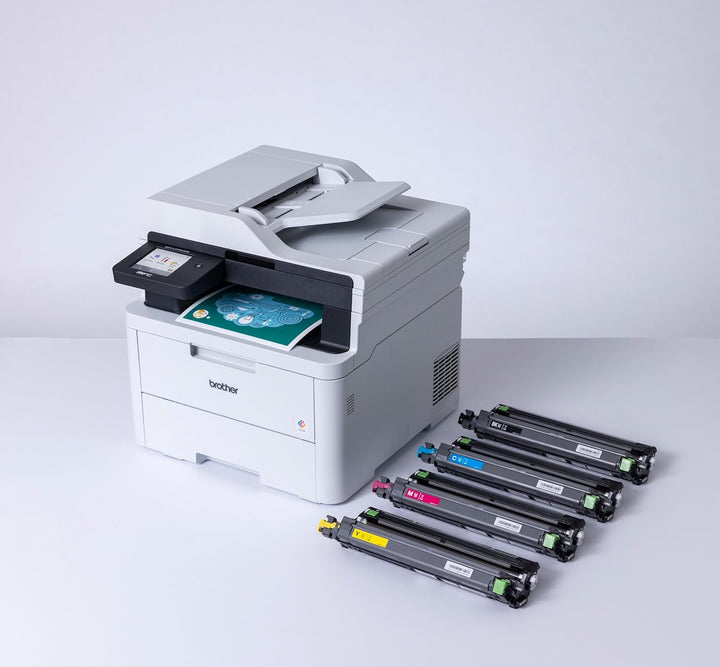 Brother MFC-L3740CDW - 4-in-1 Farb Multifunktionsgerät mit WLAN/LAN und Duplexdruck