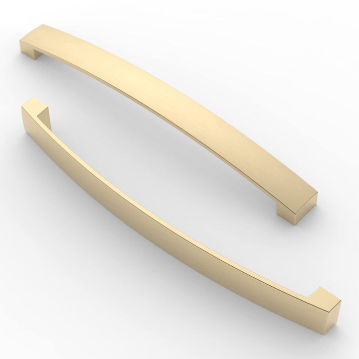 FURNIWARE 10 Stück Möbelgriff, Bohrlochabstand 192mm Stangengriff, Cabinet Arch Pull Küchengriff, fü
