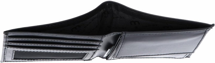 Oxmox Geldbörse Leder Leather Pocketbörse Jumping-Jack Embossed Black, Jumping-jack Embossed Black