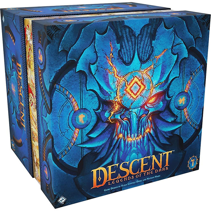 Fantasy Flight Games, Descent: Legends of The Dark, Miniature Game, 1-4 Players, Ages 14+, 3-4 Hours