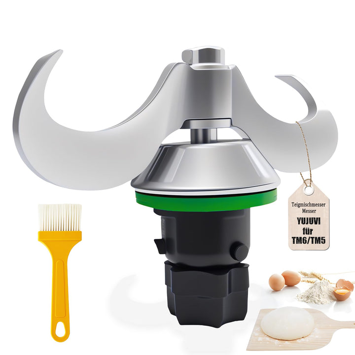 Teigmesser für Thermomix TM6 TM5 TM7 Ersatzteile für Thermomix Messer Teigmesser Edelstahl Messer fü
