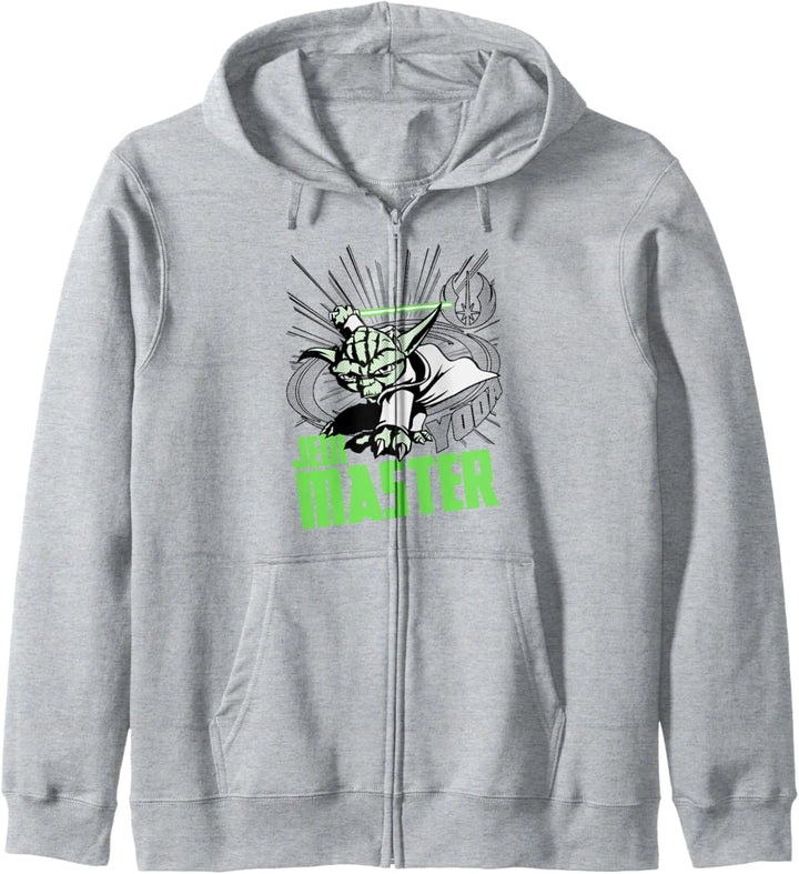 Star Wars: Clone Wars Yoda Jedi Master Action Pose Kapuzenjacke