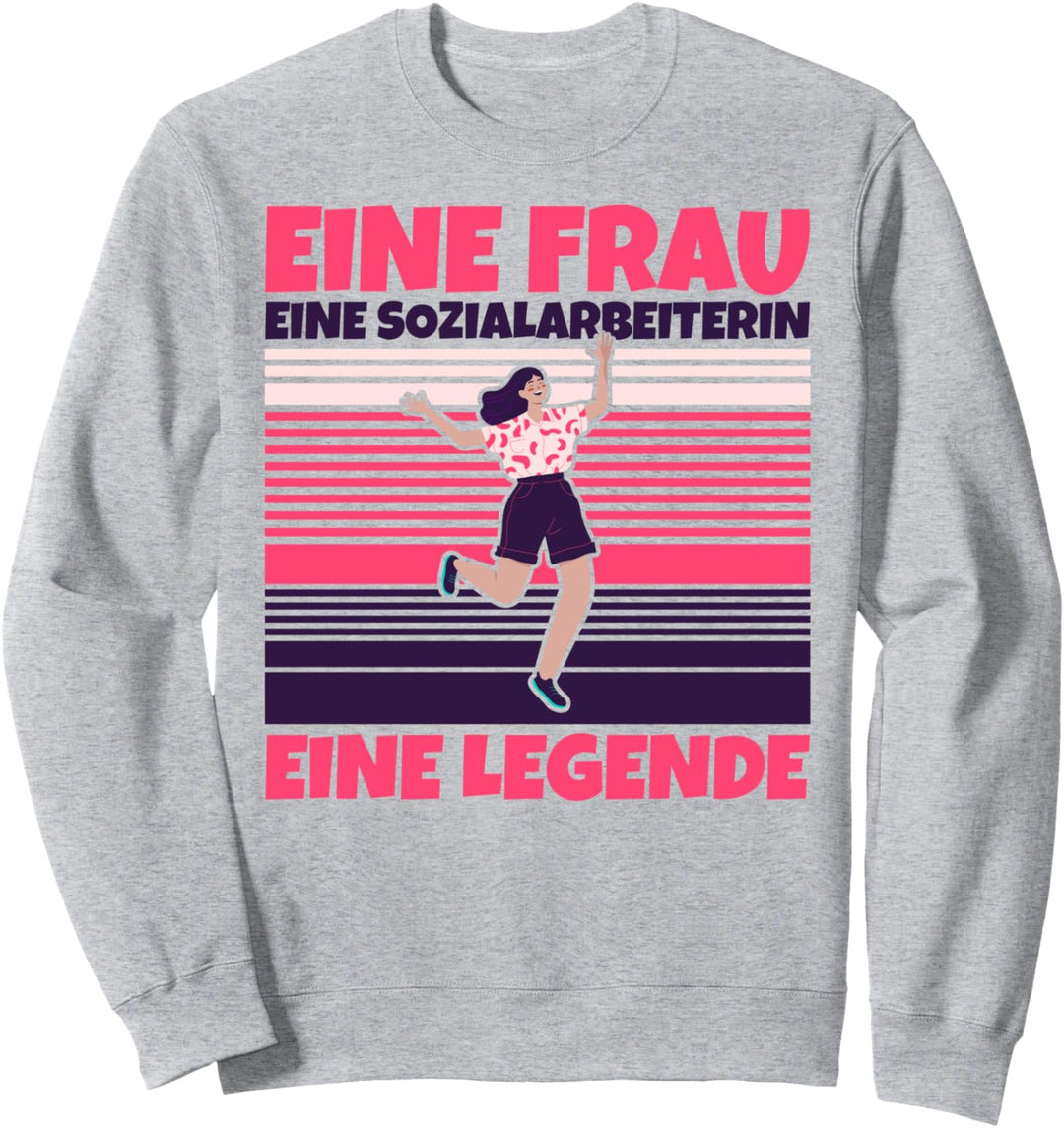 Sozialarbeiterin lustig - Eine Frau, eine Sozialarbeiterin, Sweatshirt