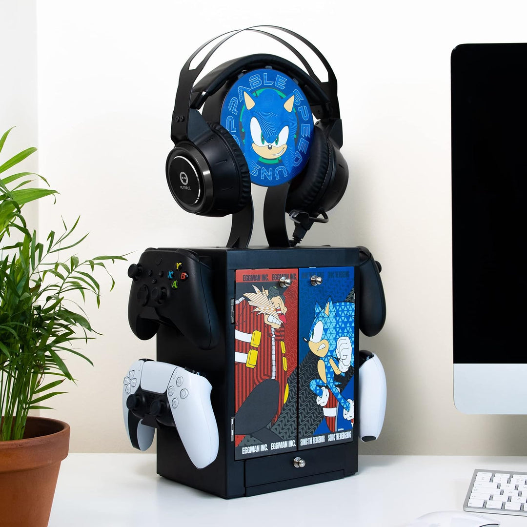 RUBBER ROAD LTD Gaming Spind - Sonic Sonic Gaming Aufbewahrungsturm, Sonic Gaming Aufbewahrungsturm