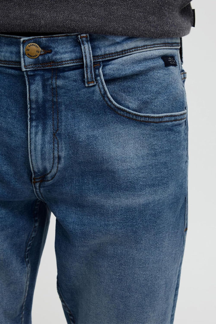 Blend 20714216 Herren Jeans Hose Denim mit Stretch Multiflex 5-Pocket Blizzard Fit Regular Fit 31W /