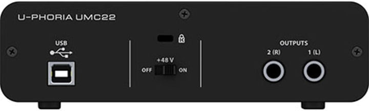Best Price Square USB Audio Interface UMC22 by BEHRINGER U-PHORIA UMC22 Single U-PHORIA, U-PHORIA UM