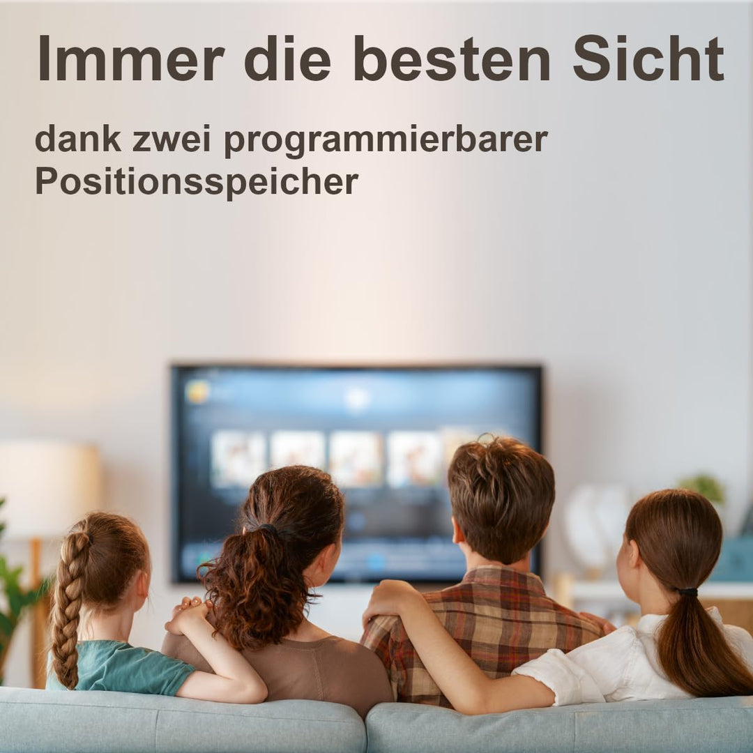 My wall elektrische TV Wandhalterung – HP65AL motorisierte Fernseher Wandhalterung mit Sprach- oder