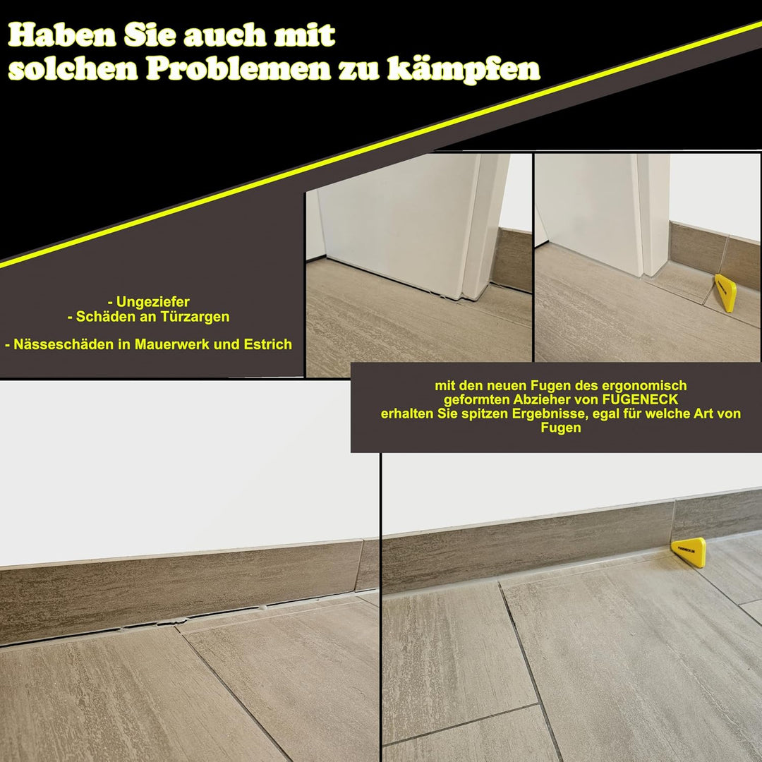 Das perfekte Fugenabzieher Set mit allem was du brauchst - einzigartiges Design mit speziellen Überk