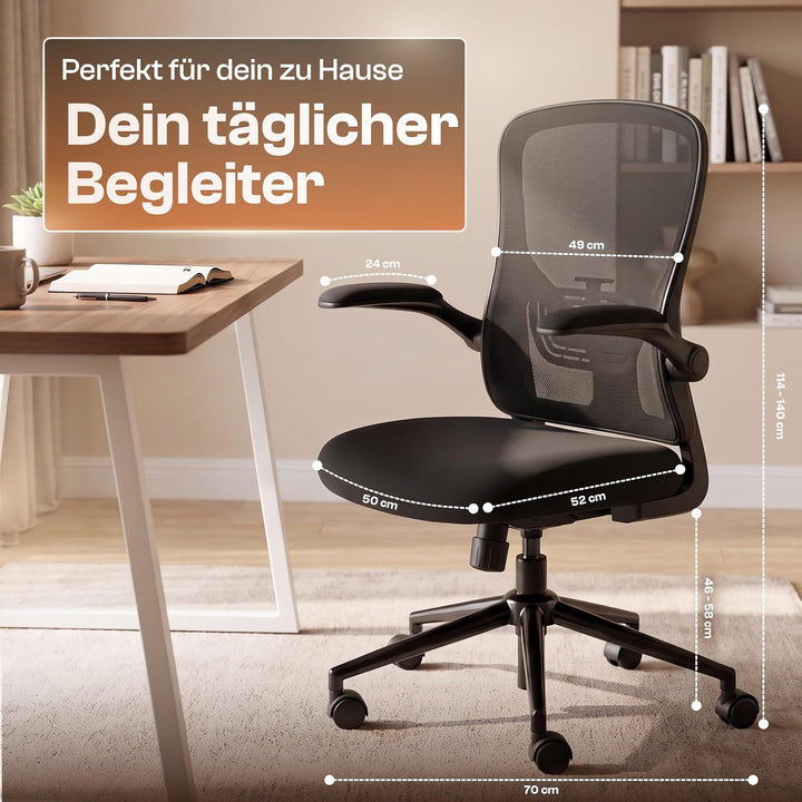 Delta Bürostuhl Ergonomisch Schreibtischstuhl, Delta