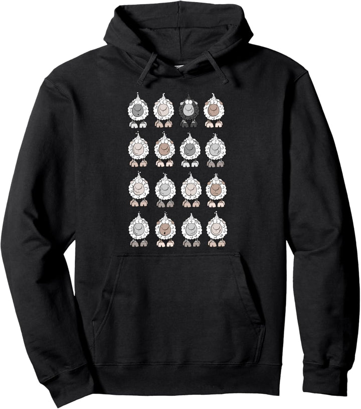 Schwarzes Schaf I Be Different Schafe I Schaf Herde Fun Pullover Hoodie