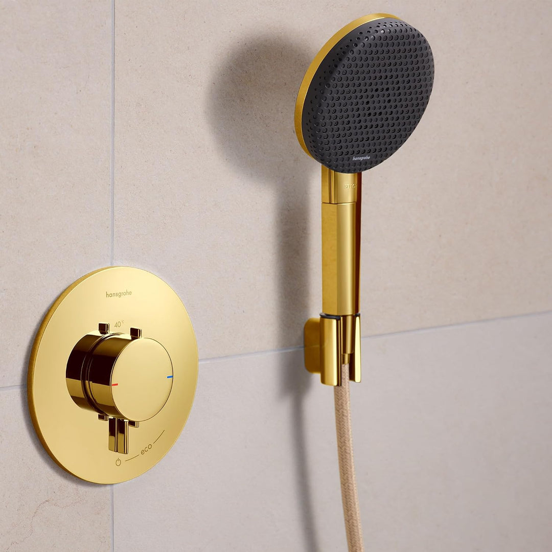 hansgrohe Porter Fine - Duschkopfhalterung, Duschhalterung für Brauseschläuche mit konischer Mutter,