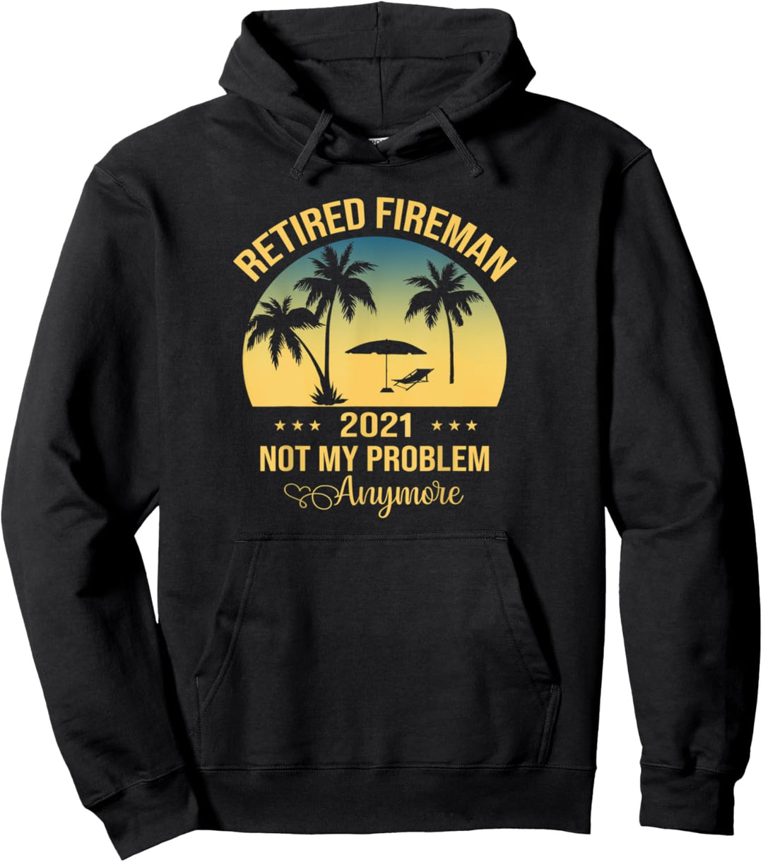 SPASS IM RUHESTAND FEUERWEHRMANN 2020 NICHT MEIN PROBLEM Pullover Hoodie