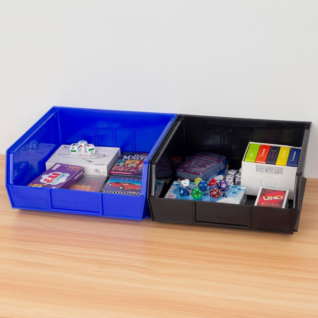 Akro-Mils 30235 AkroBins Plastic Storage Bins, Space-Saving Stackable Bins for Garage, Pantry, Craft