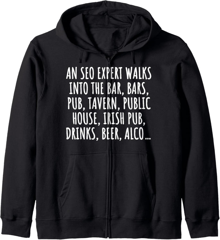 SEO-Manager Geschenk SEO-Marketing lustig Kapuzenjacke