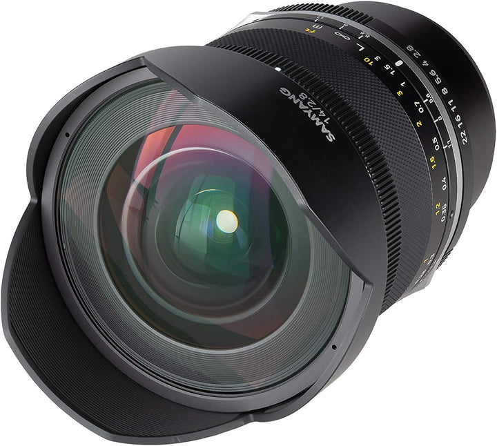 Samyang MF 14mm F2,8 MK2 MFT – Weitwinkel Objektiv manueller Fokus Festbrennweite MFT Mount 2. Gener