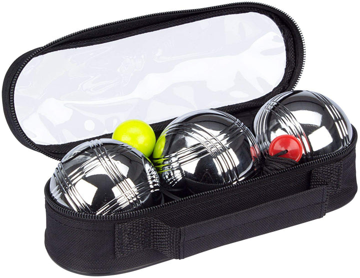 SCHREUDERS SPORT Get &amp; Go Jeu De Boules Satz Iii III-3 Einheitsgrösse Chrom/Schwarz, Einheitsgrösse