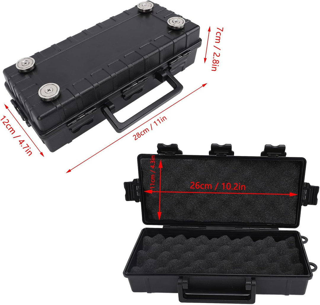 Magnetablagerung Box 4 Magnete Design Unter Dem Auto Versteckten Schlüsselhalter Organizer für Outdo