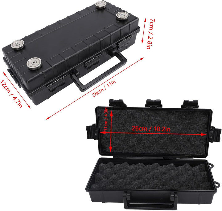 Magnetablagerung Box 4 Magnete Design Unter Dem Auto Versteckten Schlüsselhalter Organizer für Outdo