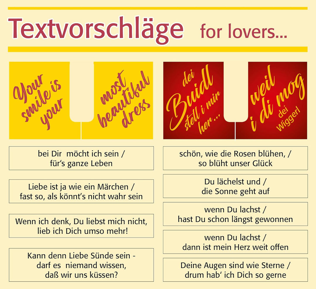 Zettelbox „handmade“, personalisierbar mit deinen eigenen Bildern, stabil verarbeiteter 400g Hartkar
