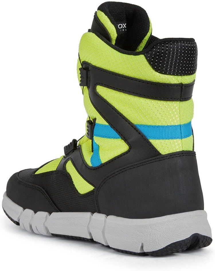 Geox Jungen J Flexyper Boy B Abx J949xa0me32Chukka Boot 37 EU Fluo Yellow Black, 37 EU Fluo Yellow B