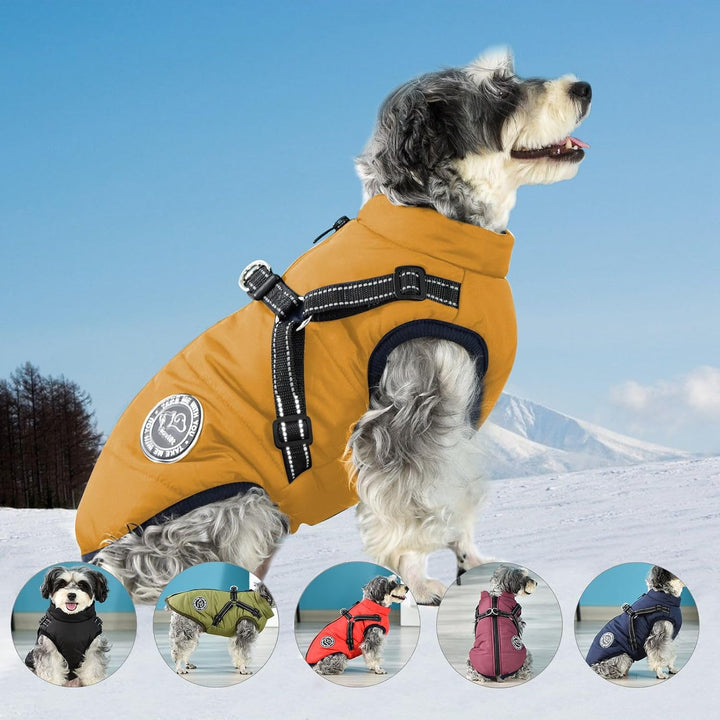 Savlot Hundejacke Winterweste Jacken Hundemantel Hundepullover Haustier Skifahren Kostüm Ärmellose B