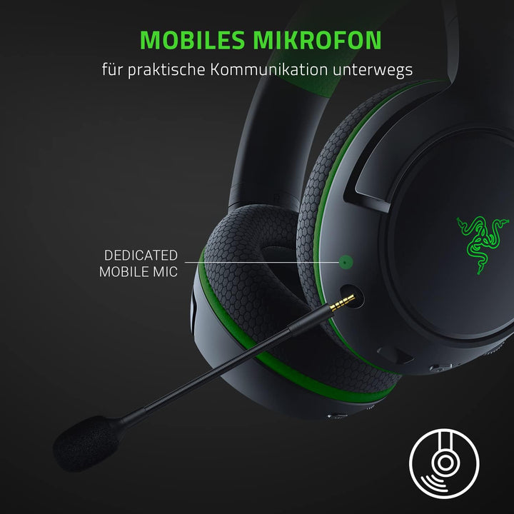 Razer Kaira Pro für Xbox - Kabelloses Headset für Xbox Series X und Mobiles Xbox-Gaming (Triforce Ti