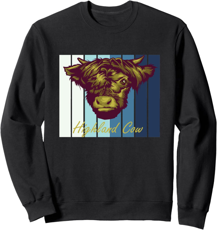 Schottische Highland-Kuh Geschenk Sweatshirt
