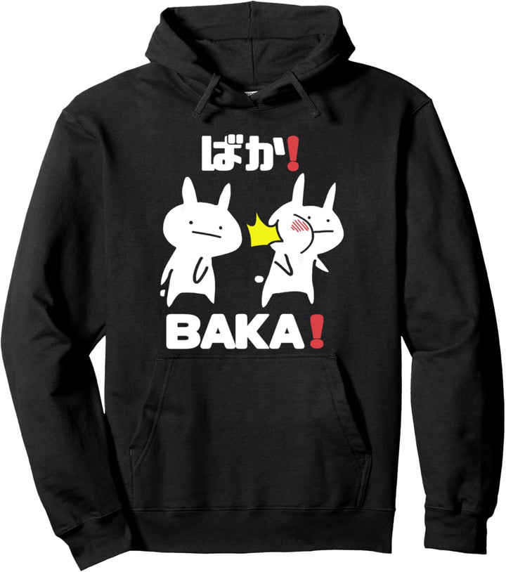 Lustiges japanisches Anime? Baka Rabbit Slap Pullover Hoodie