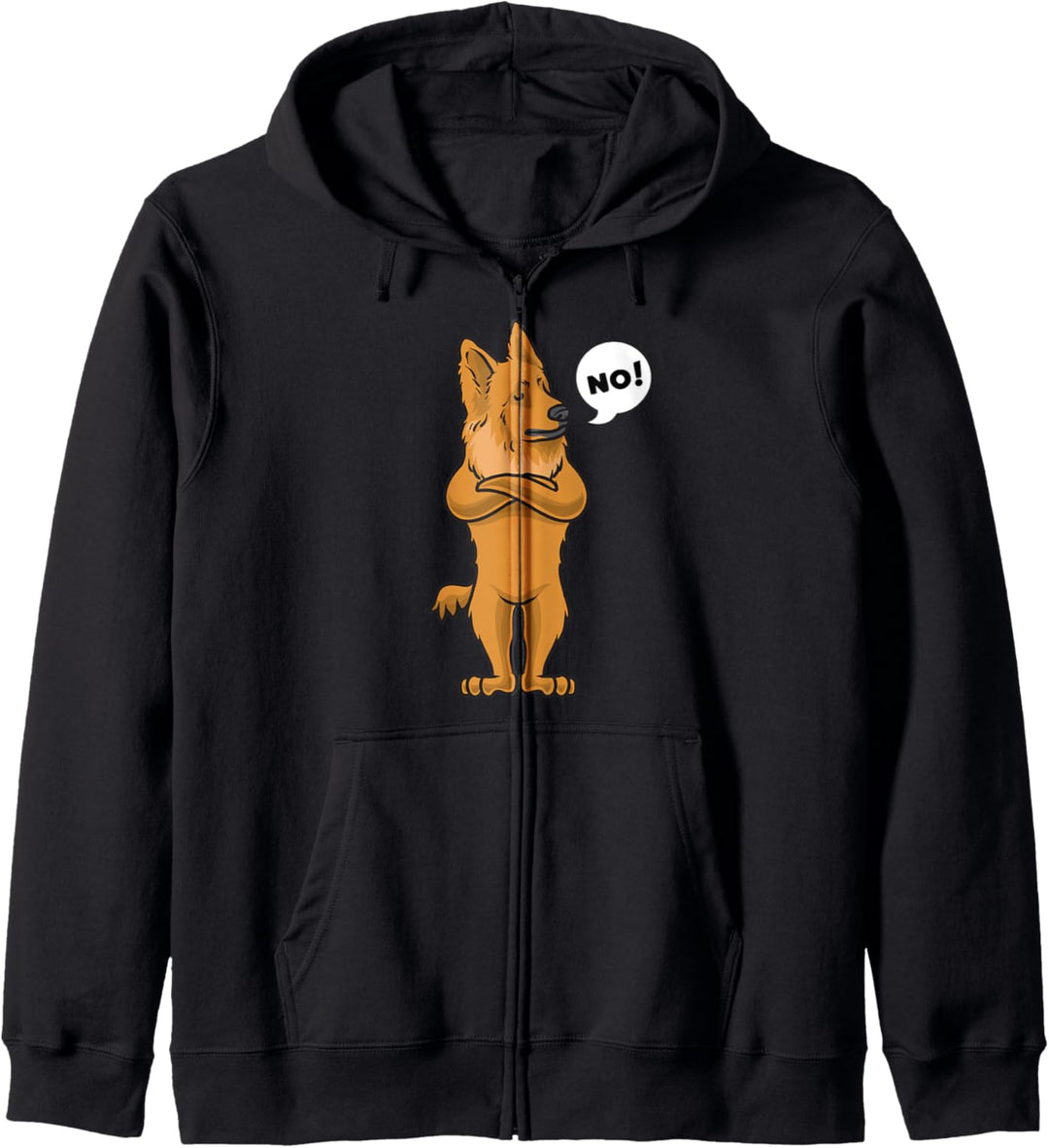 Sturer Harzer Fuchs Hund Kapuzenjacke