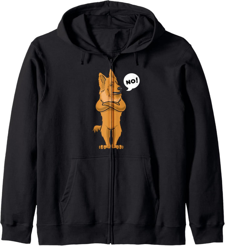 Sturer Harzer Fuchs Hund Kapuzenjacke