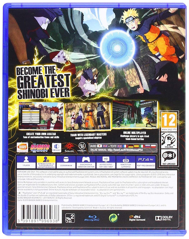 Naruto To Boruto: Shinobi Striker PS4 [