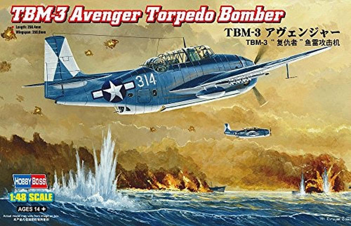 Hobby Boss 80325 Modellbausatz TBM-3 Avenger Torpedo Bomber