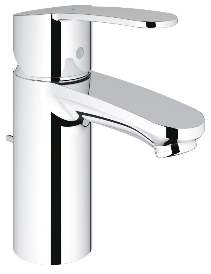 Grohe 2337420E Eurostyle Cosmopolitan, Badarmatur - Einhand-Waschtischbatterie, mit Zugstange, Energ