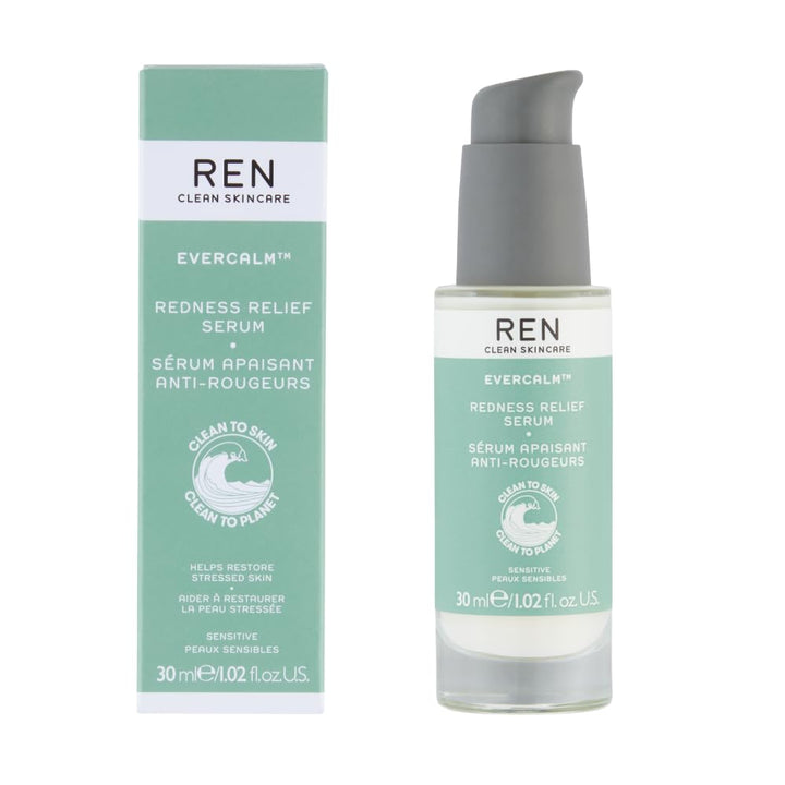 REN - Clean Skincare Evercalm Redness Relief Serum 30 ml 30 ml (Pack of 1), 30 ml (Pack of 1)