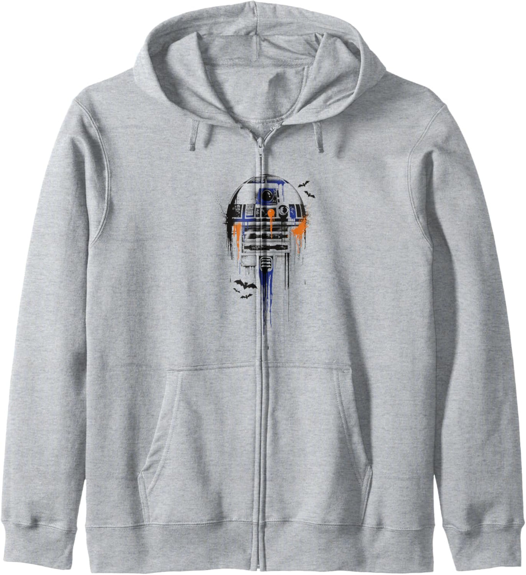 Star Wars Halloween Dripping Paint R2-D2 Kapuzenjacke