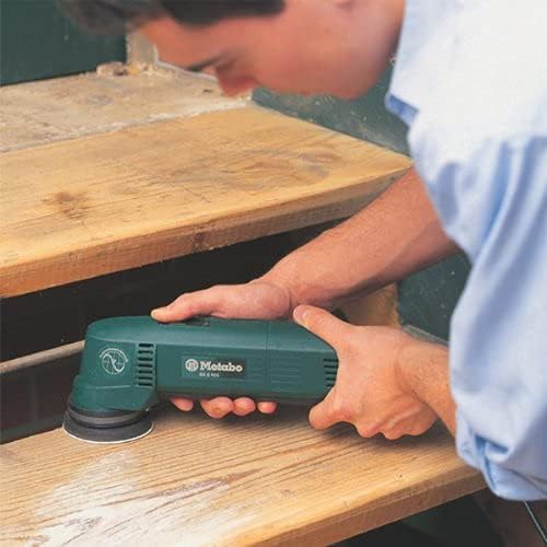 Metabo Exzenterschleifer SXE400-240V (600405000) Karton, Durchmesser des Stütztellers: 80 mm, Leerla