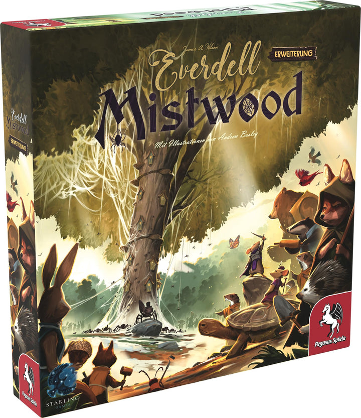 Pegasus Spiele 57607G Everdell: Mistwood [Erweiterung]