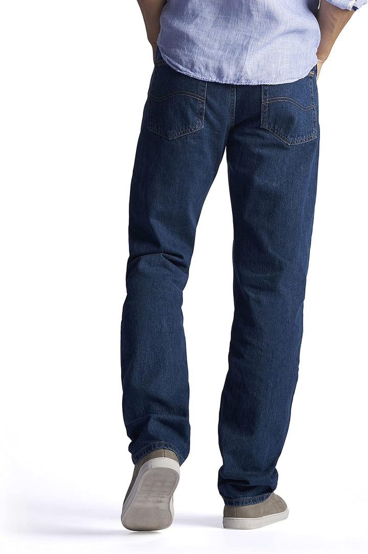 Lee Herren Regular Fit Straight Leg Jeanshose Hose mit Geradem Bein Jeans 38W / 34L Orion, 38W / 34L