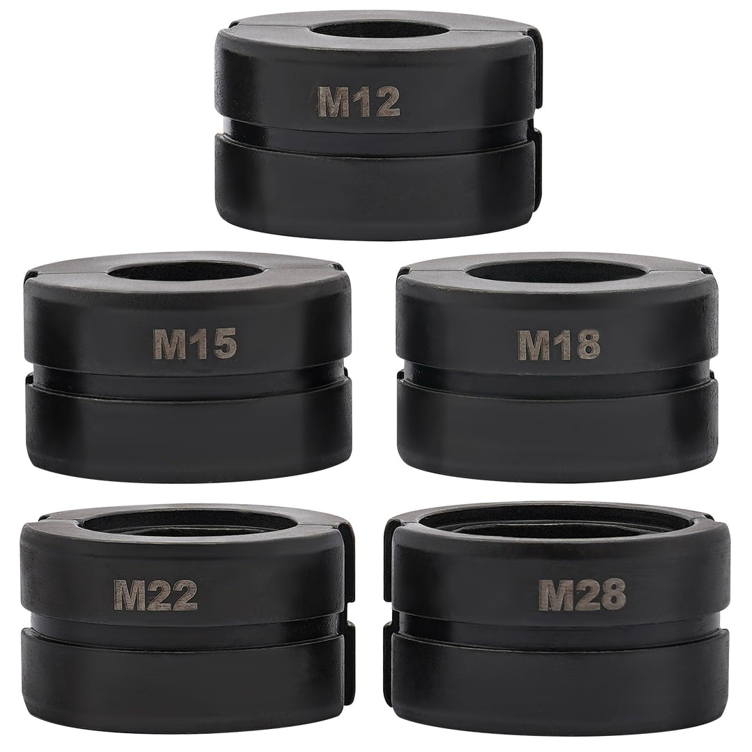 Pressbacke 5er Set 12-28mm Cr40, Für Hydraulische Rohrpresszangen